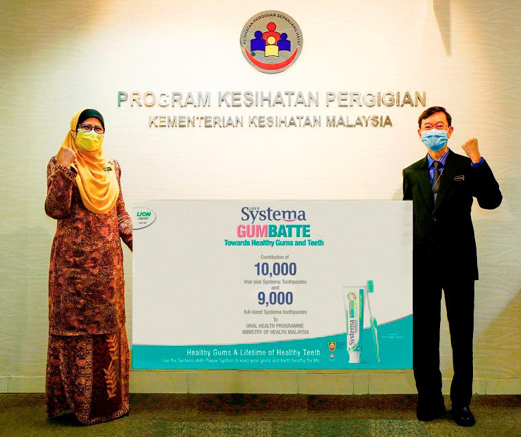 $!Systema pledges to Gumbatte Towards Healthy Gums and Teeth with Malaysia