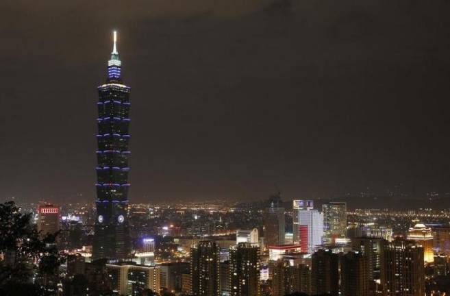 Night view of Taipei- REUTERS PIX