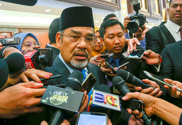 Pasir Salak MP Datuk Seri Tajuddin Abdul Rahman. — BBXpress