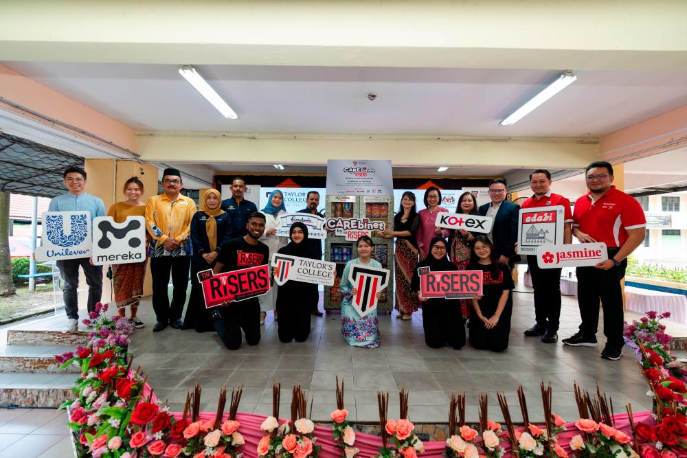 Launch of CAREbinet by The Risers initiative at SMK Seri Tasik in Bandar Sri Permaisuri, Cheras.
