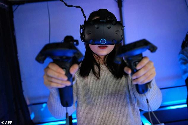 China had an estimated 3,000 VR arcades in 2016 and the market was forecast to grow 13-fold by 2021. — AFP
