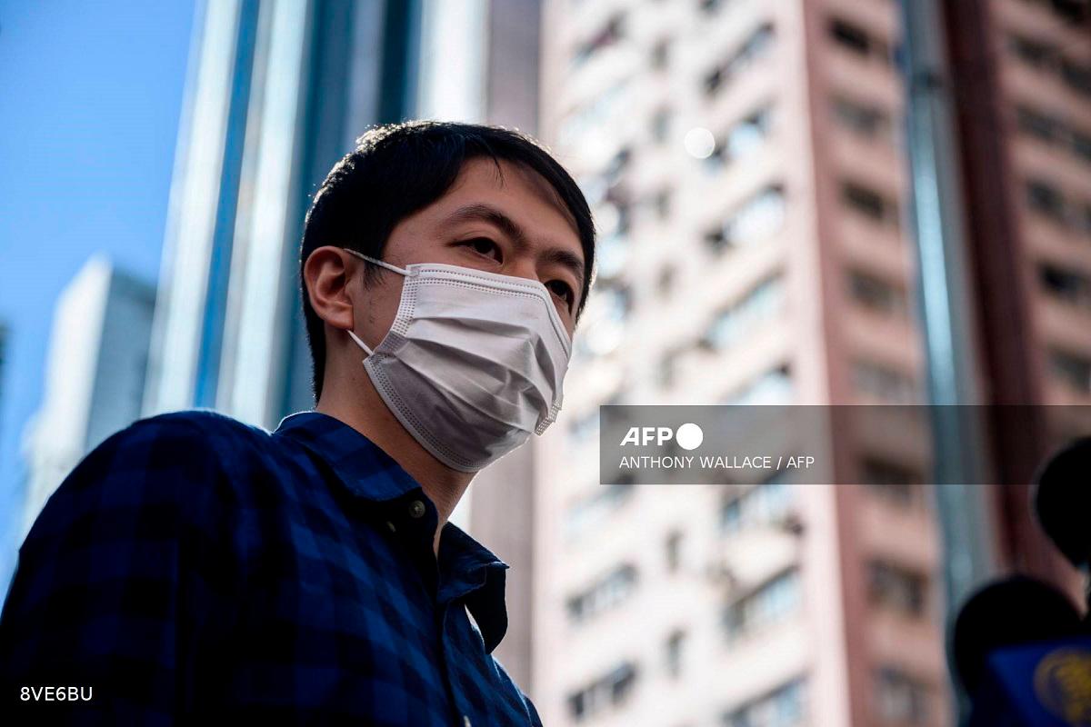 Former lawmaker from Hong Kong's pro-democracy opposition Ted Hui. - Anthony WALLACE / AFP