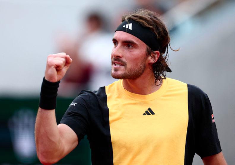 Tennis - French Open - Roland Garros, Paris, France - May 29, 2024Greece's Stefanos Tsitsipas reacts during his second round match against Germany's Daniel Altmaier - REUTERSPIX