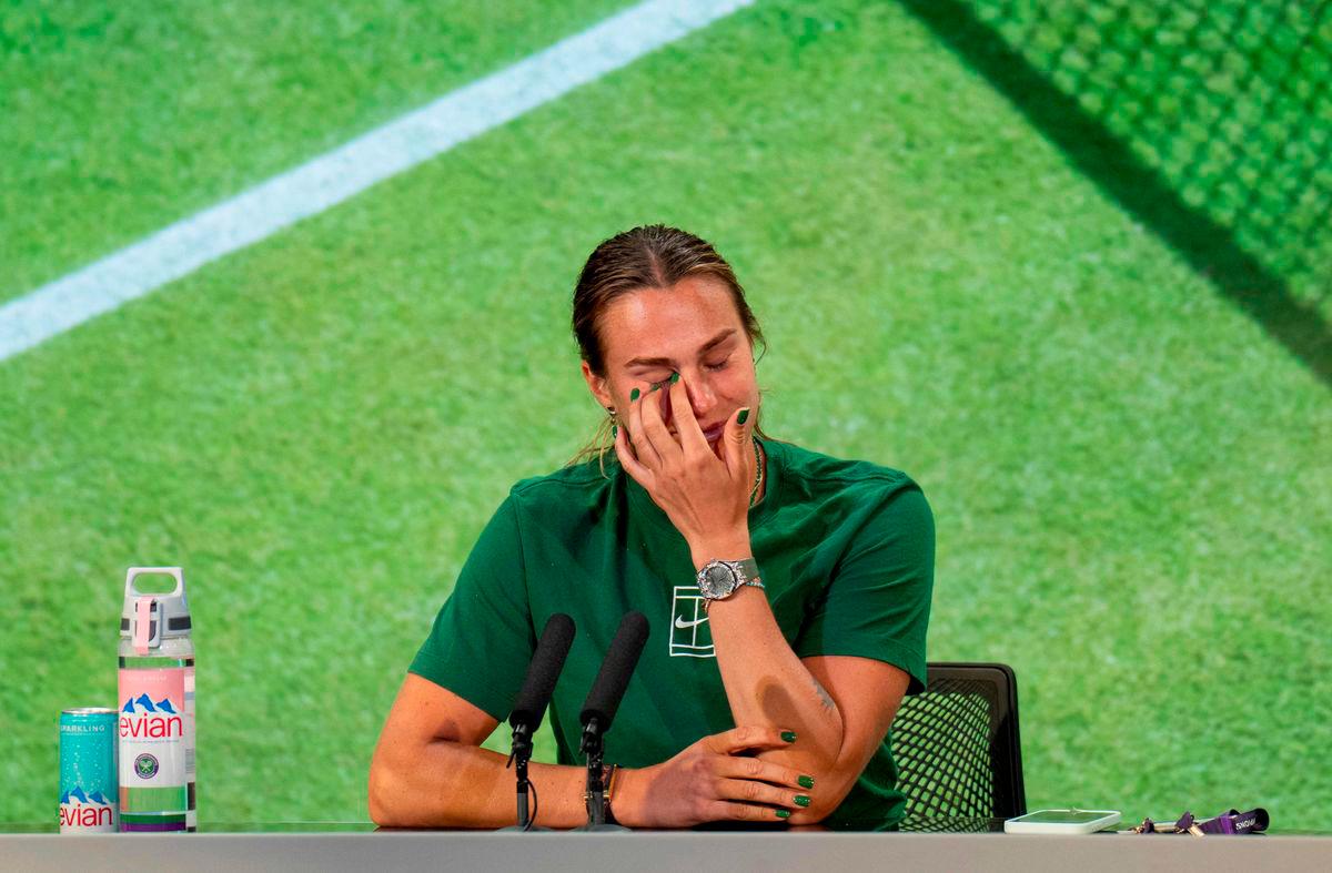 Aryna Sabalenka - Photo by Joe TOTH / various sources / AFP