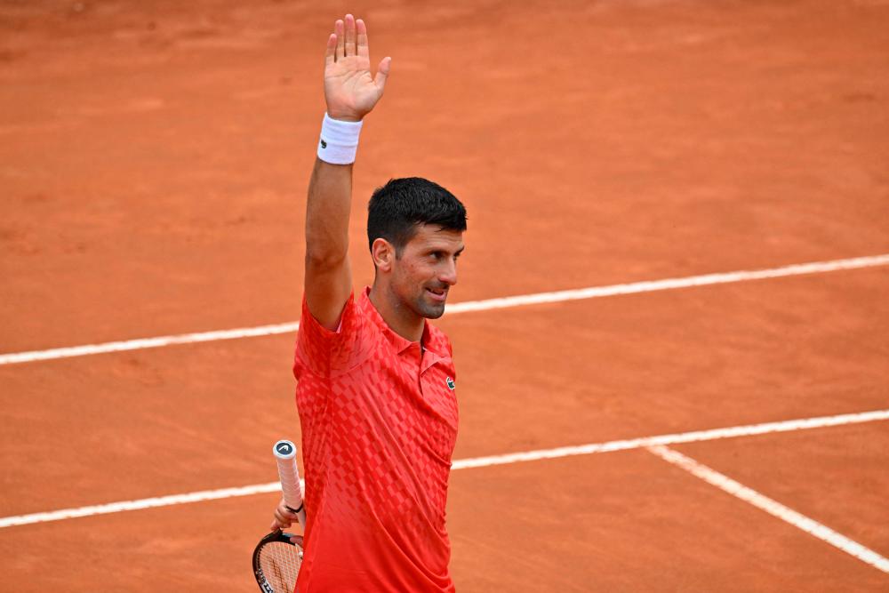 Italian Open: Novak Djokovic beats Stefanos Tsitsipas in Rome to