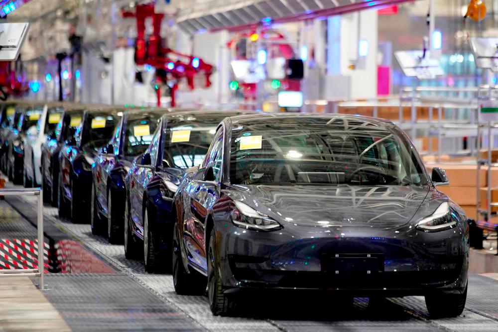 Tesla’s July sales of Chinese-made vehicles slide due to factory line upgrades