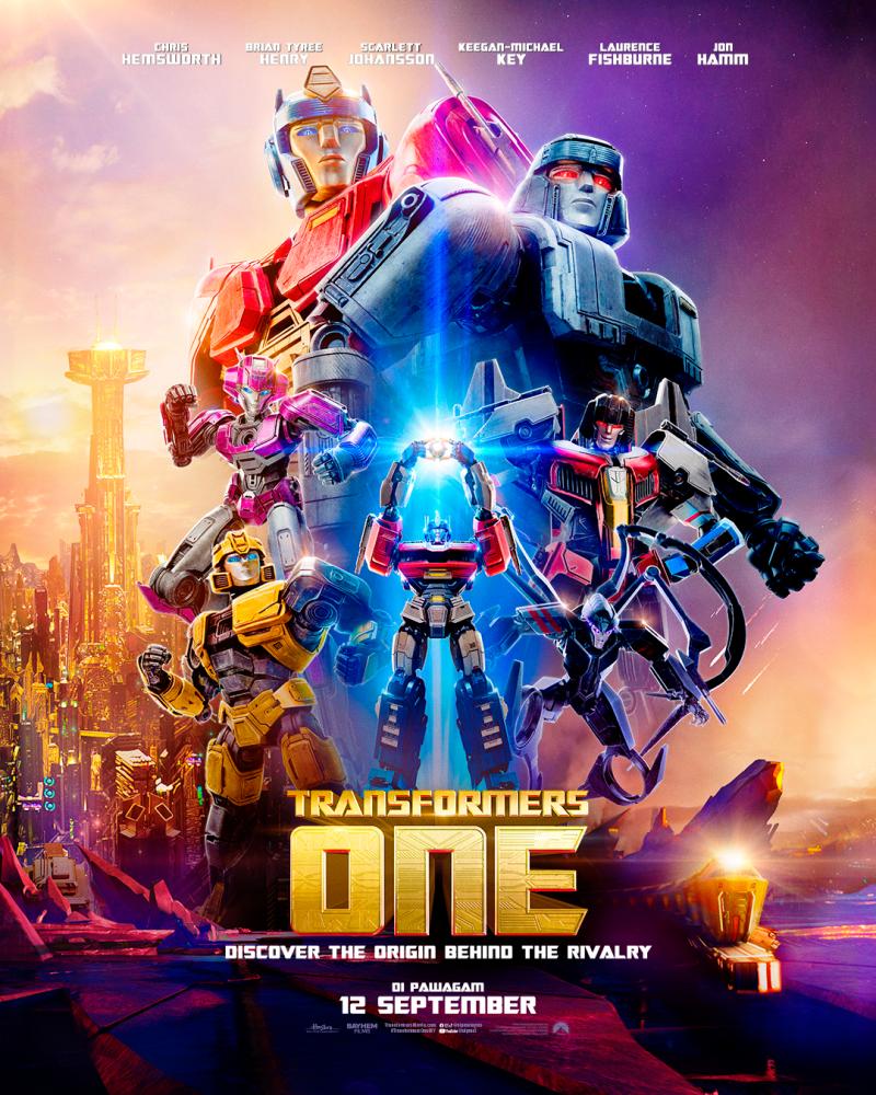 $!Transformers One is showing in cinemas.