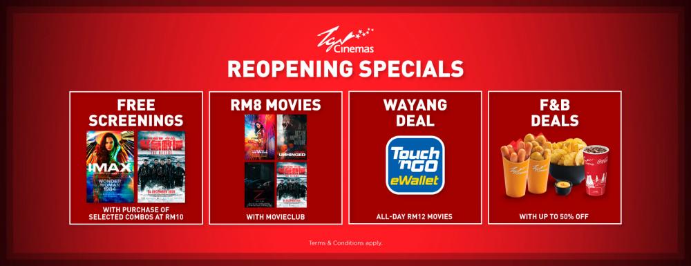 $!TGV’s MovieClub loyalty programme welcomes moviegoers back with new benefits