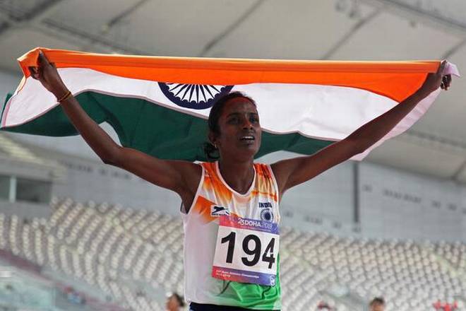 Indian runner Gomathi Marimuthu. — Reuters