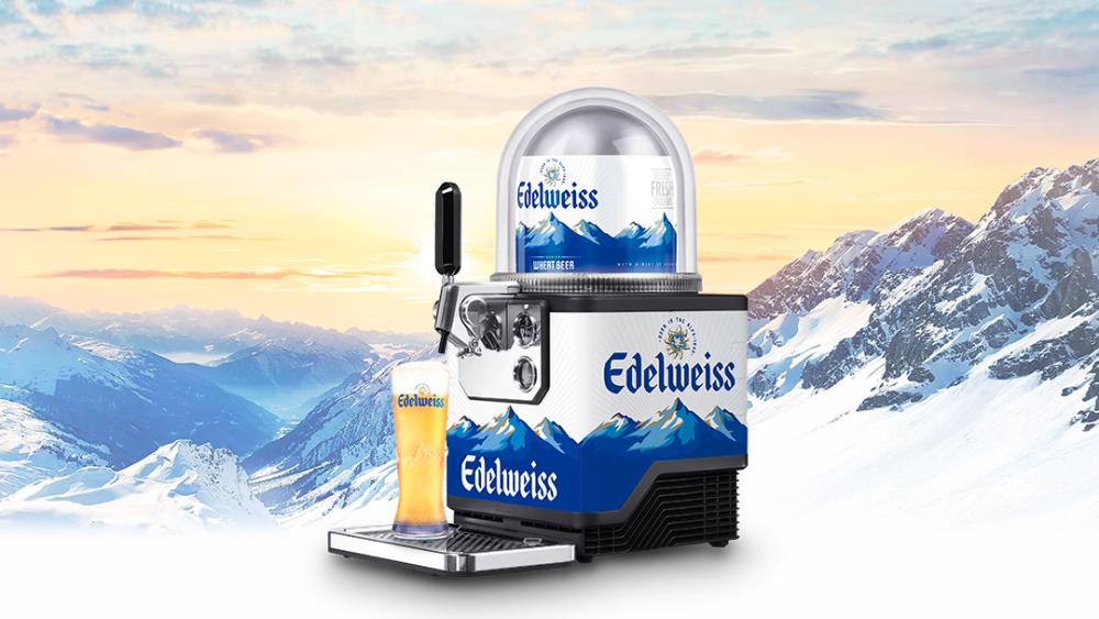 $!The Edelweiss Blade Machine, available to rent on Drinkies