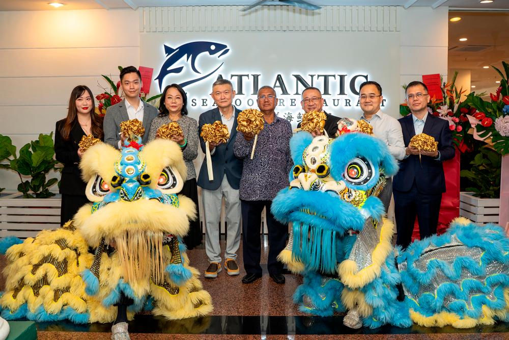 Opening ceremony of Atlantic Seafood Restaurant.