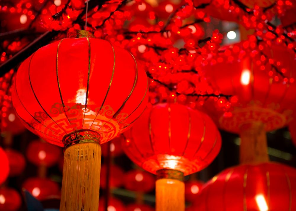 Simple Chinese New Year decorations