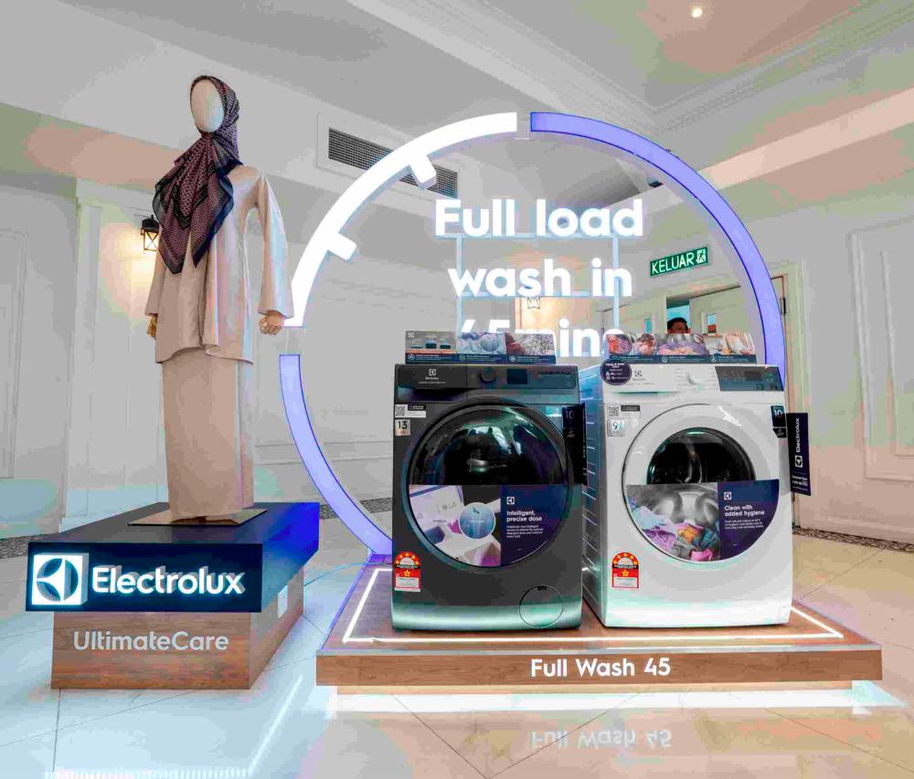 $!The new Electrolux UltimateCare laundry range.