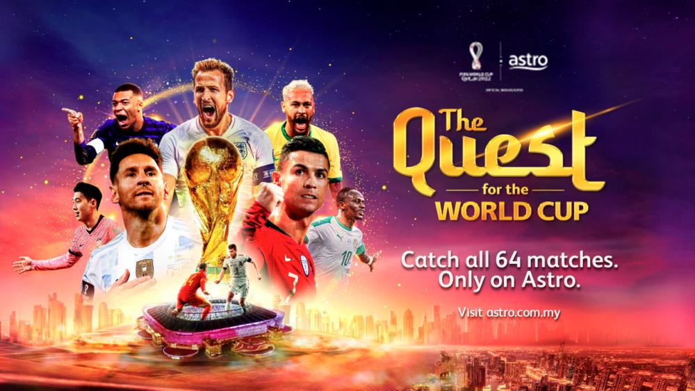 Astro kicks off World Cup 2022 campaign $!Astro kicks off World Cup 2022 campaign