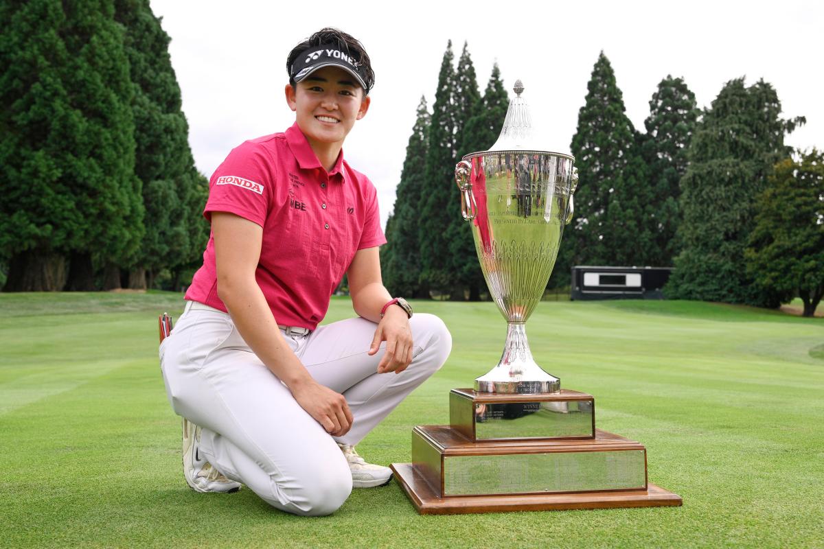 The Standard Portland Classic 2025 winner Akie Iwai of Japan. – Getty Images/LPGA