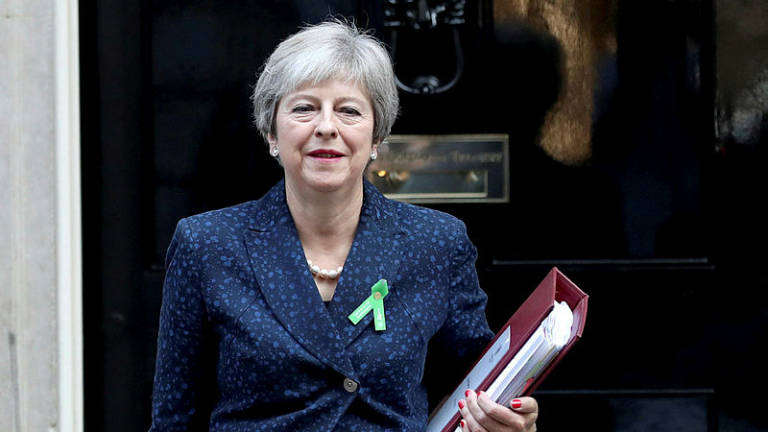 British Prime Minister Theresa May. - AFP