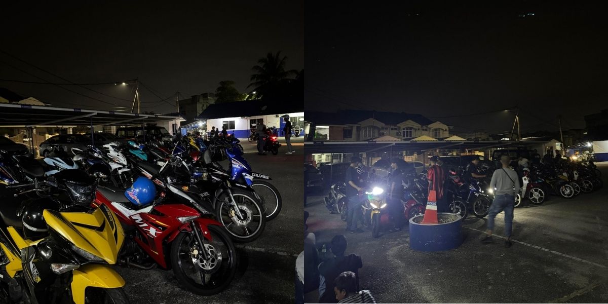 Kredit - Polis Trafik Kuantan / Facebook