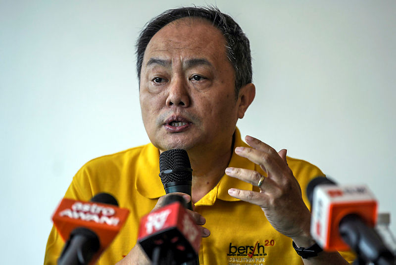Filepix of Bersih 2.0 Chairman Thomas Fann.