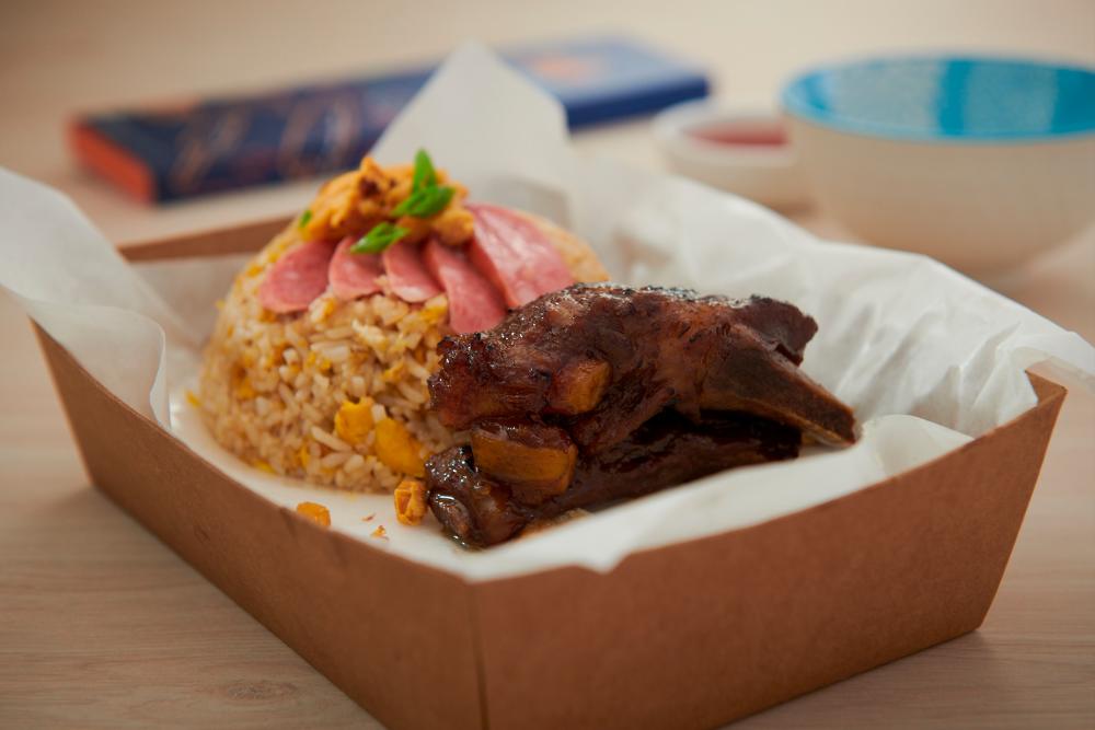 Ticklish Ribs x Megah Taiwan Sausage Fried Rice with Asian BBQ Ribs $!Ticklish Ribs x Megah Taiwan Sausage Fried Rice with Asian BBQ Ribs