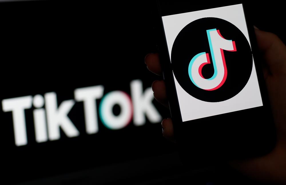 Illustration photo of the logo for TikTok is displayed on a smartphone screen in Arlington, Virginia. – AFPPIX