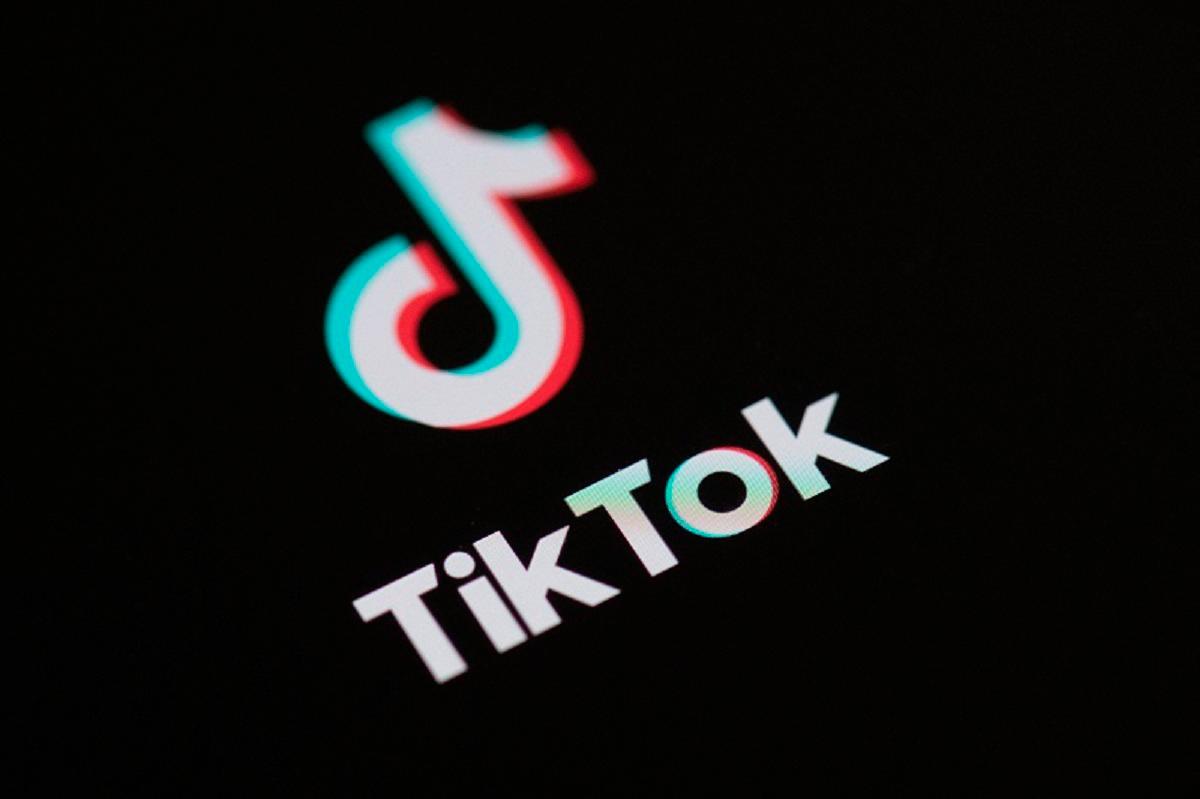 (FILES) Logo of the social network application Tik Tok on the screen of a phone. - Martin BUREAU / AFP
