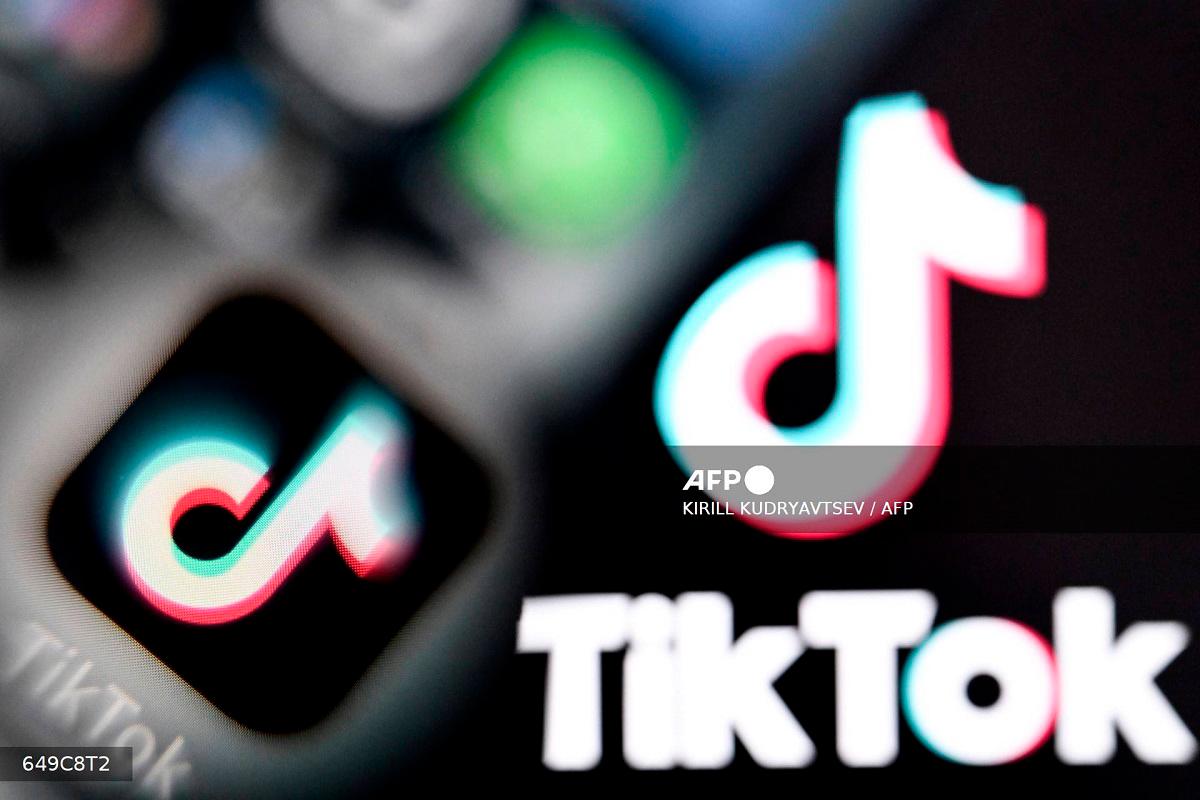 TikTok's logo. - Kirill KUDRYAVTSEV / AFP