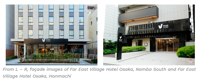 Far East Hospitality Strengthens its Presence in Japan with Two New Hotels in Osaka