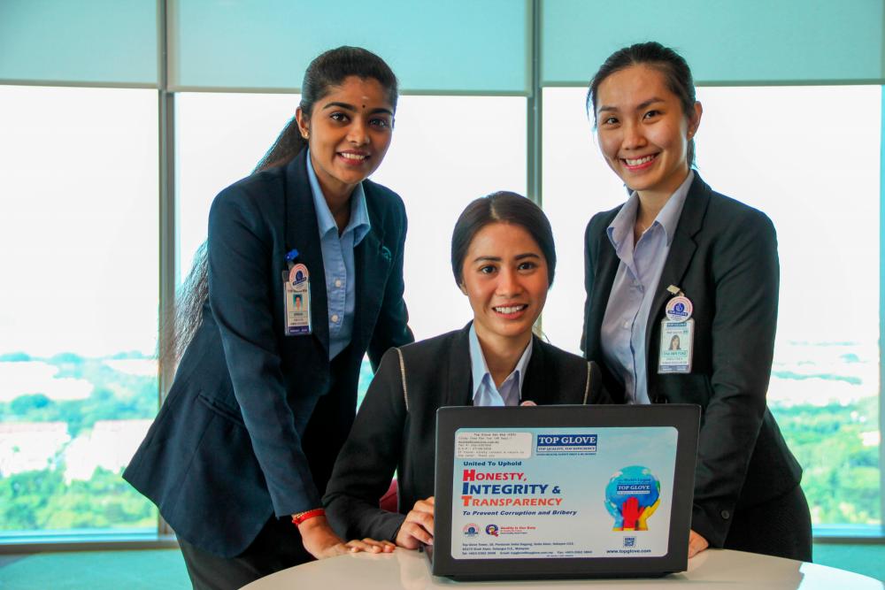 Top Glove gives everyone equal opportunity to thrive in their careers regardless of their gender.