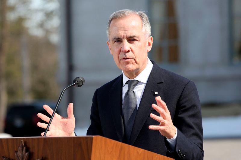 Canada’s Prime Minister Mark Carney speaks during a news conference at Rideau Hall for after a swearing in ceremony on March 14, 2025 in Ottawa. AFPpix