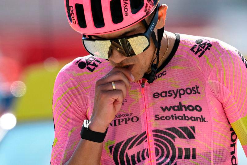EasyPost team’s Ecuadorian rider Richard Carapaz/AFPpix