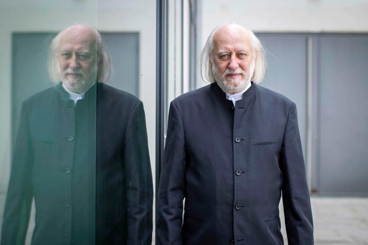 Hungarian writer Laszlo Krasznahorkai - Leo NEUMAYR / APA / AFP
