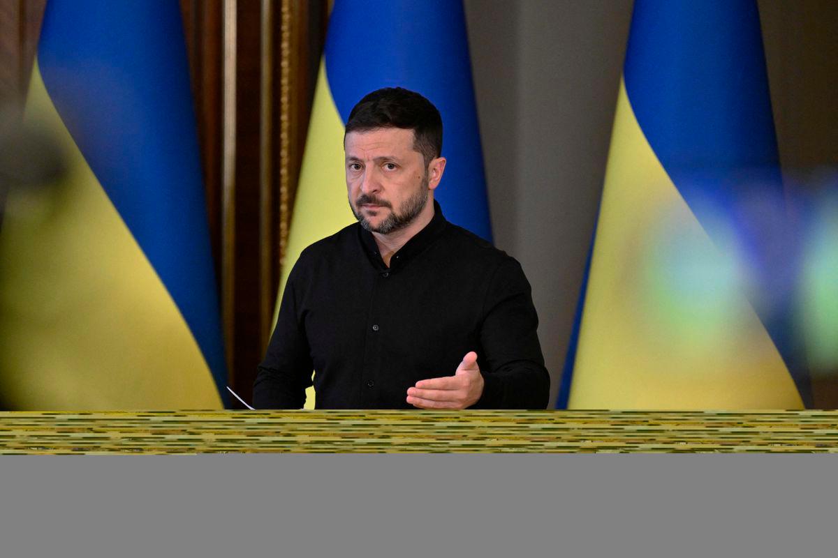 Ukraine’s President Volodymyr Zelensky. afpPIX