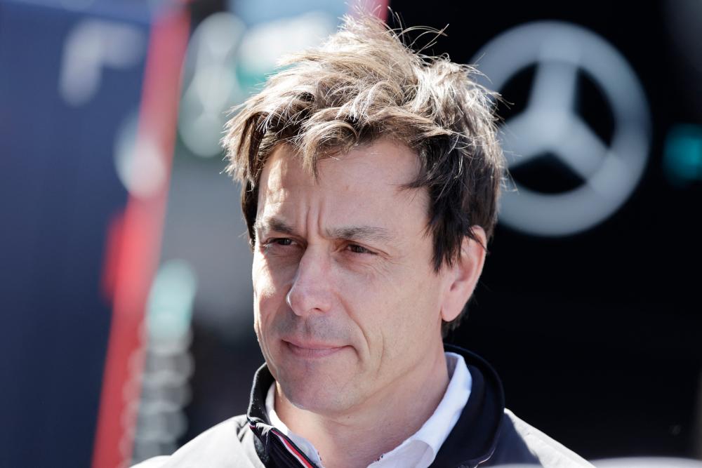 Mercedes Team Principal Toto Wolff during practice. REUTERSpix