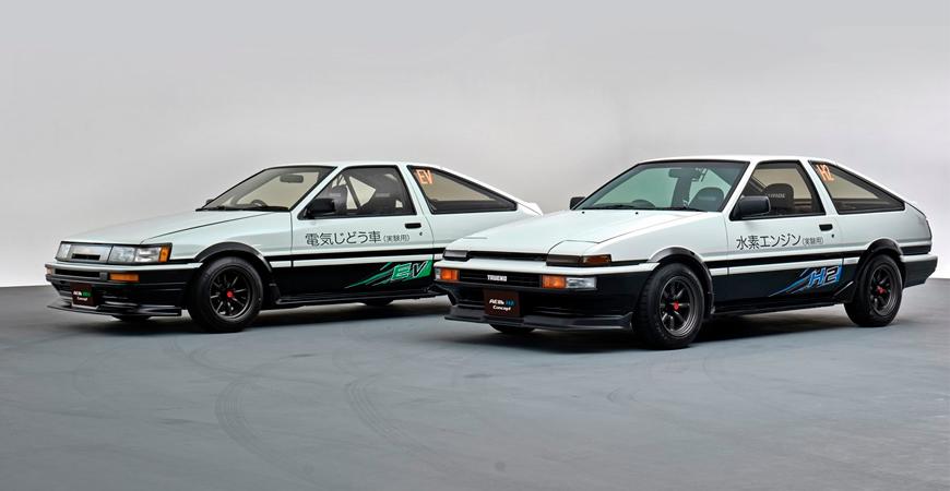 Toyota Suggests That There Could Be A Future For Old Models Like The AE86 With EV Conversions
