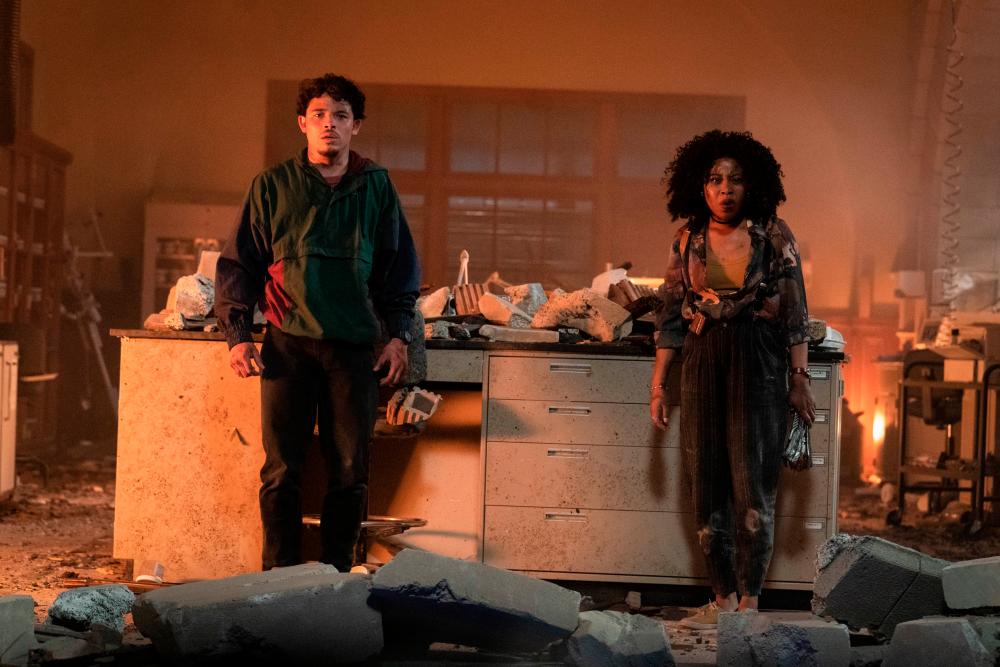 Both Anthony Ramos and Dominique Fishback play positive characters who end up aiding the Autobots. $!Both Anthony Ramos and Dominique Fishback play positive characters who end up aiding the Autobots.