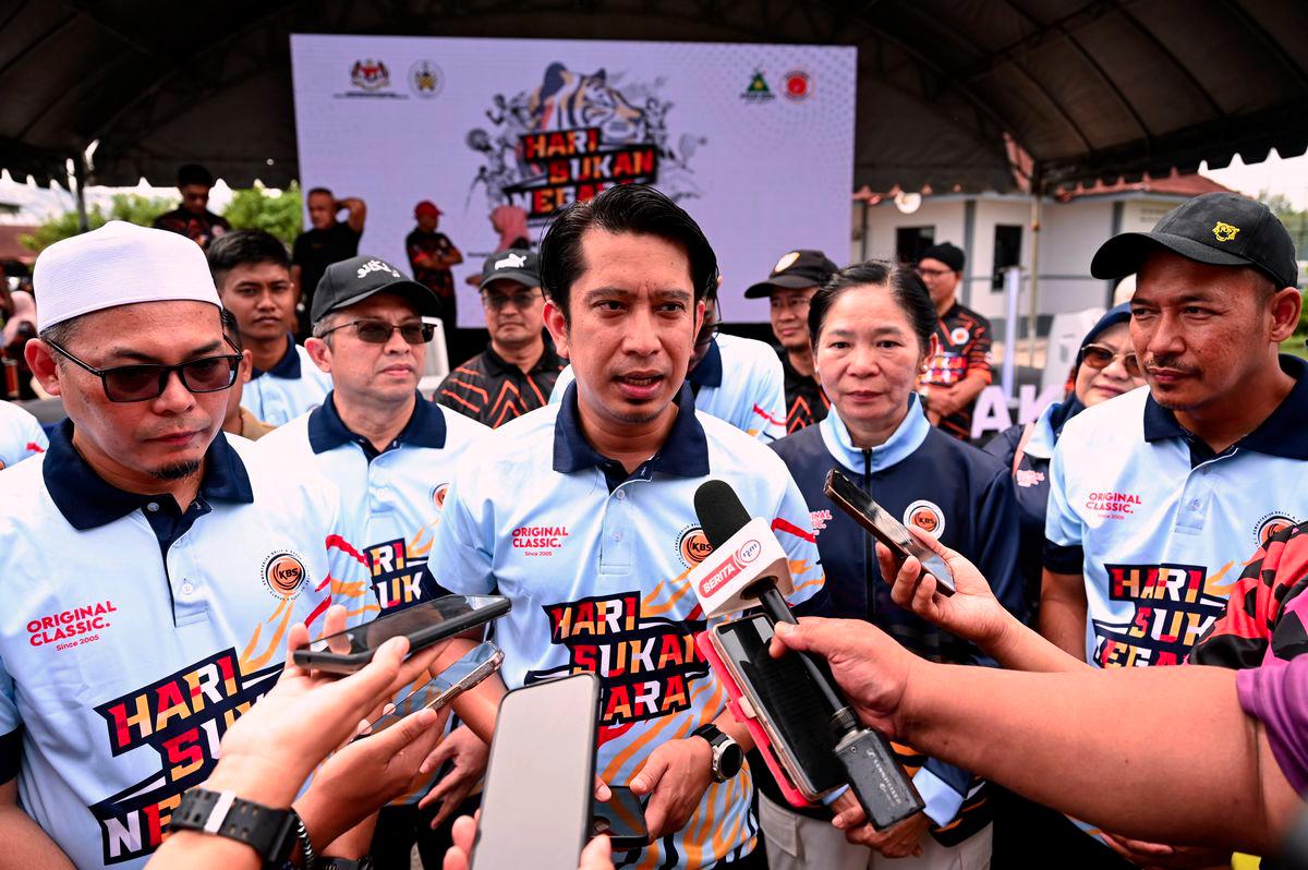 Deputy Minister of Youth and Sports Adam Adli Abd Halim - BERNAMAPIX
