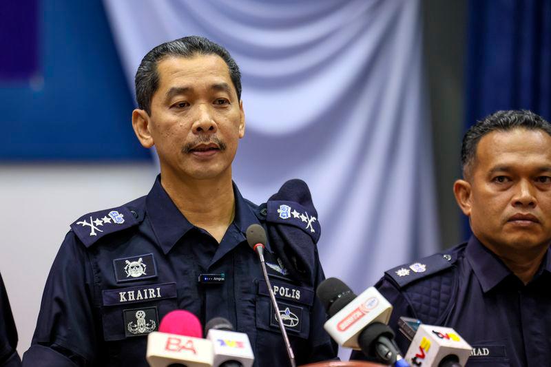 Terengganu police chief Datuk Mohd Khairi Khairuddin - Photo by BERNAMA