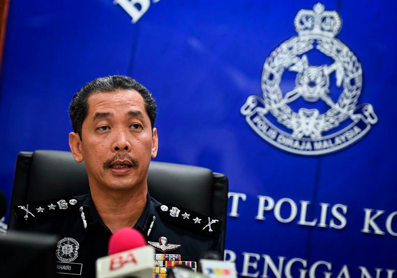 Terengganu police chief, Datuk Mohd Khairi Khairudin. - BERNAMApix