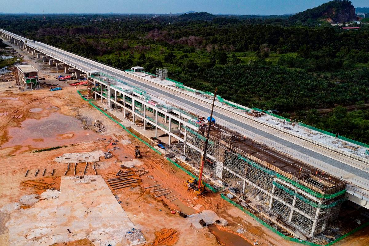 Projek Laluan Rel Pantai Timur - BERNAMA