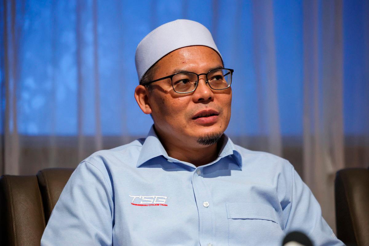 Terengganu Football Association (PBSNT), chairman Hishamuddin Abdul Karim. - BERNAMApix
