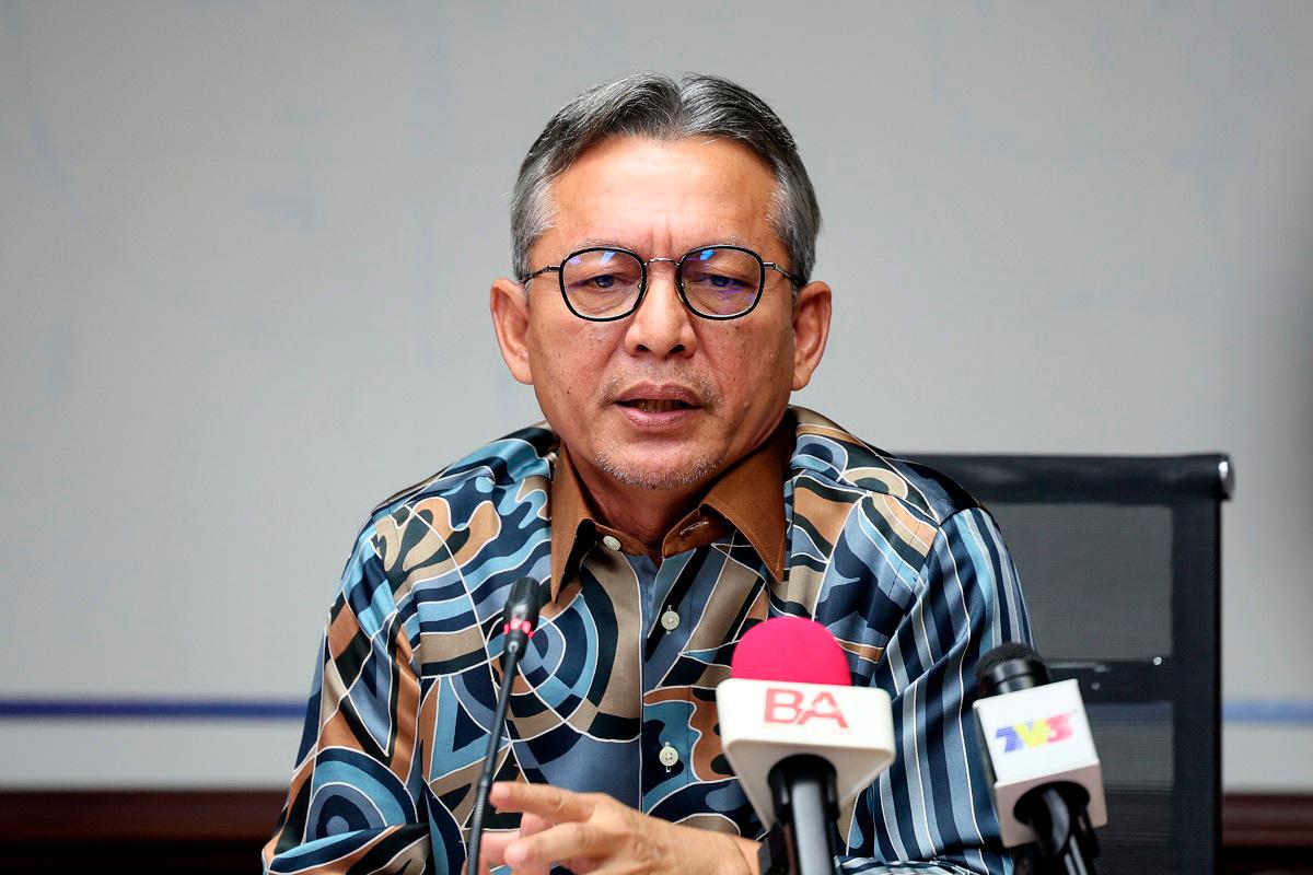 Pengerusi Jawatankuasa Pelancongan, Kebudayaan, Alam Sekitar dan Perubahan Iklim negeri, Datuk Razali Idris. - fotoBERNAMA