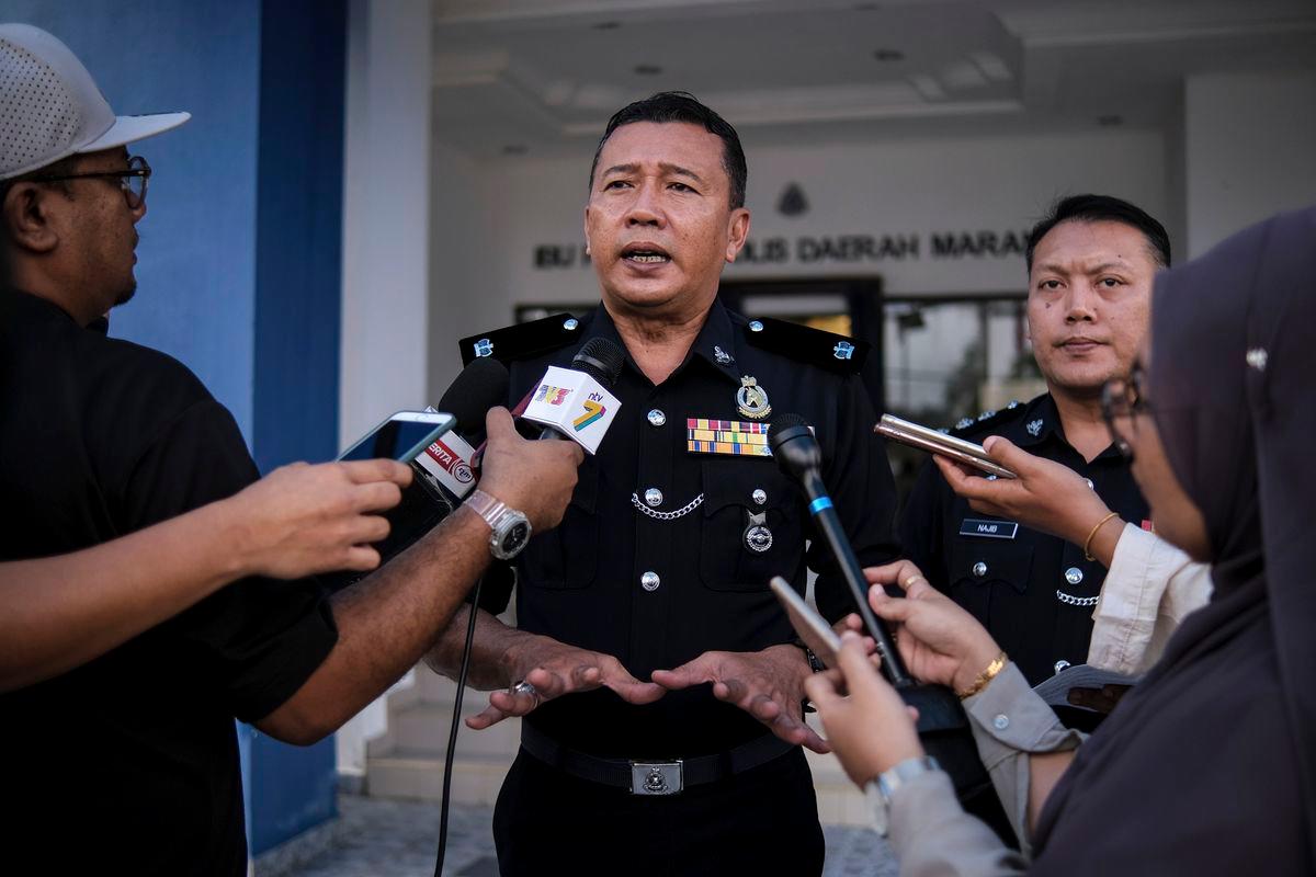 Ketua Polis Daerah Setiu Supt Mohd Zain Mat Dris - fotoBERNAMA