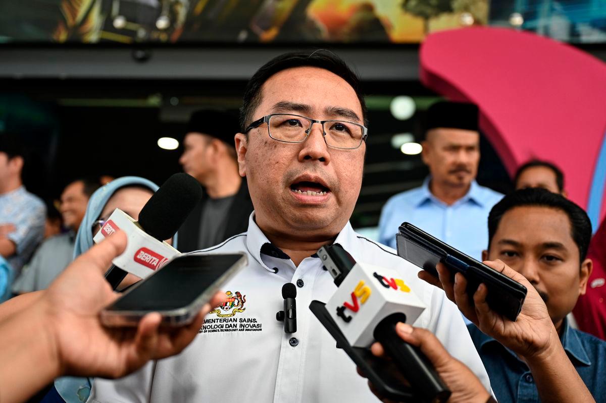 Minister Chang Lih Kang - Bernamapix