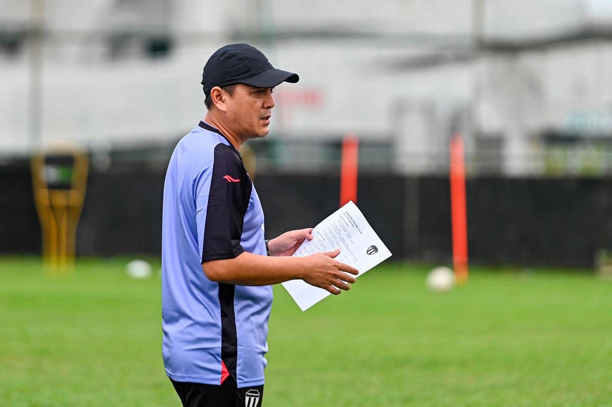 TFC head coach Badrul Afzan Razali. - BERNAMApix
