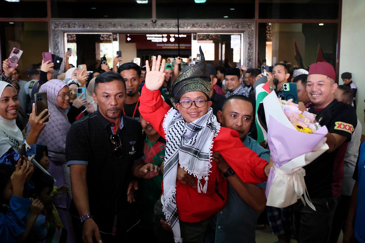 Sukarelawan Malaysia, Muhammad Abdullah (Ustaz Mad Kecik). - fotoBERNAMA