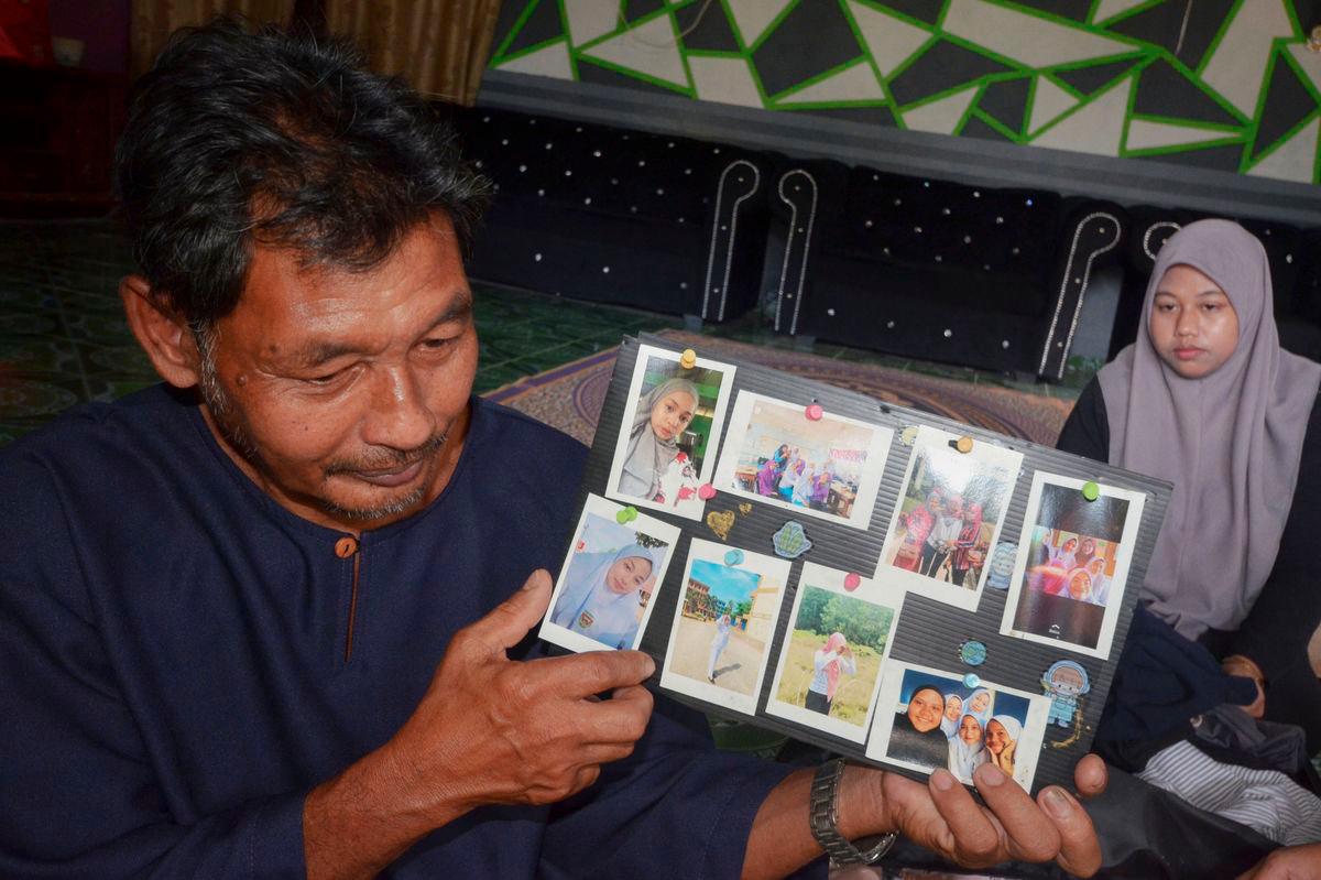 Maslan Abd Rahman, 58, bapa kepada Nor Ayuni Maslan - fotoBERNAMA