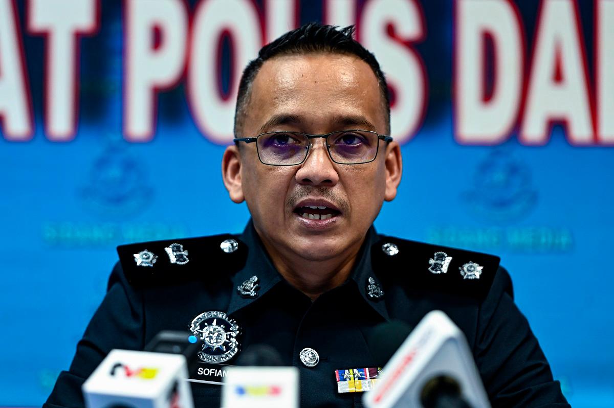 Marang police chief Superintendent Mohd Sofian Redzuan. - BERNAMApix
