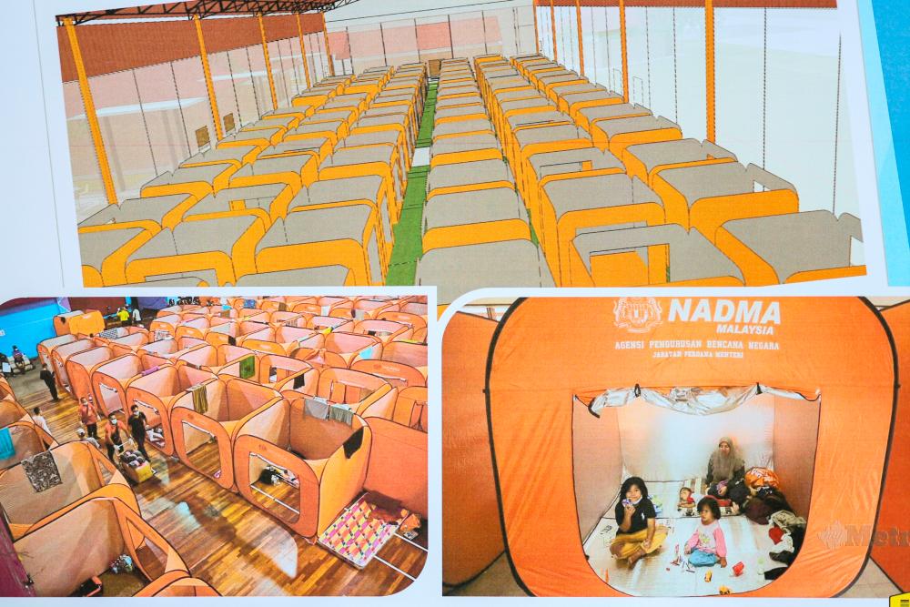 Cadangan pelan Pusat Pemindahan Kekal Bencana (PPKB) yang disediakan oleh Jabatan Kerja Raya (JKR) - fotoBERNAMA