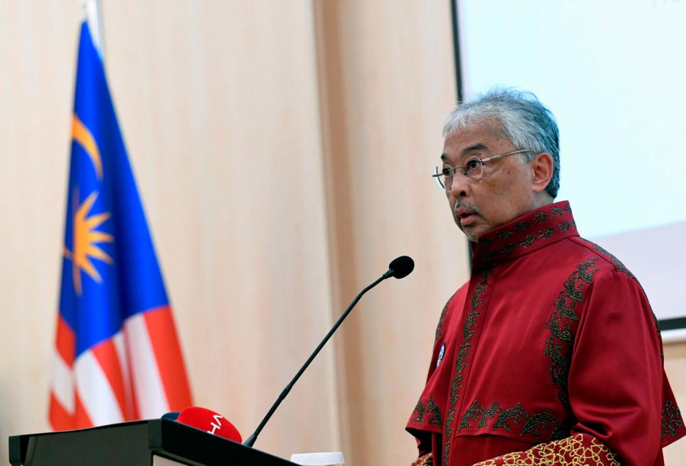 ISTANBUL, Aug 19 -- Yang di-Pertuan Agong Al-Sultan Abdullah Ri’ayatuddin Al-Mustafa Billah Shah delivered a speech after receiving an Honorary Doctorate in Political Science and International Relations from Marmara University. BERNAMAPIX