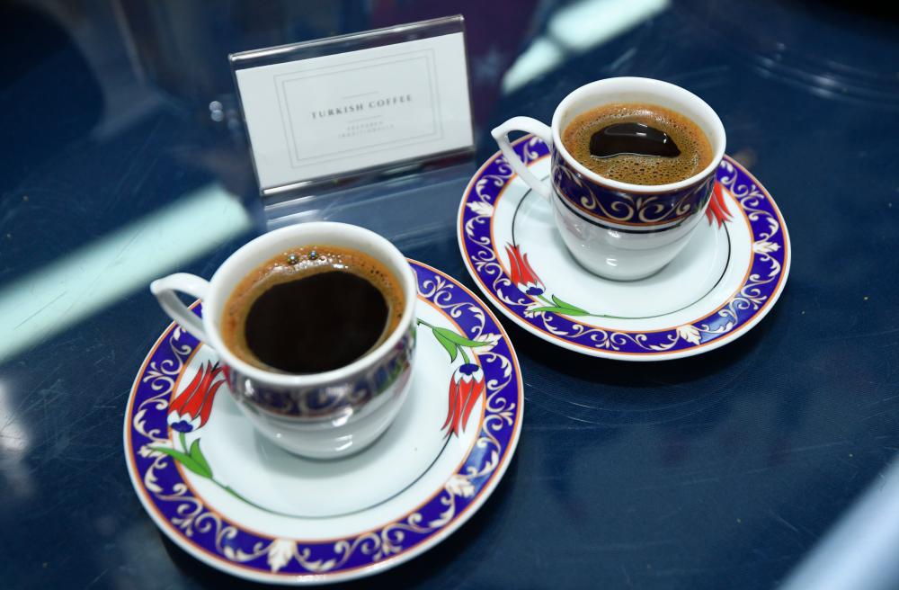 $!Traditionally prepared Turkish coffee is the perfect accompaniment to dessert.